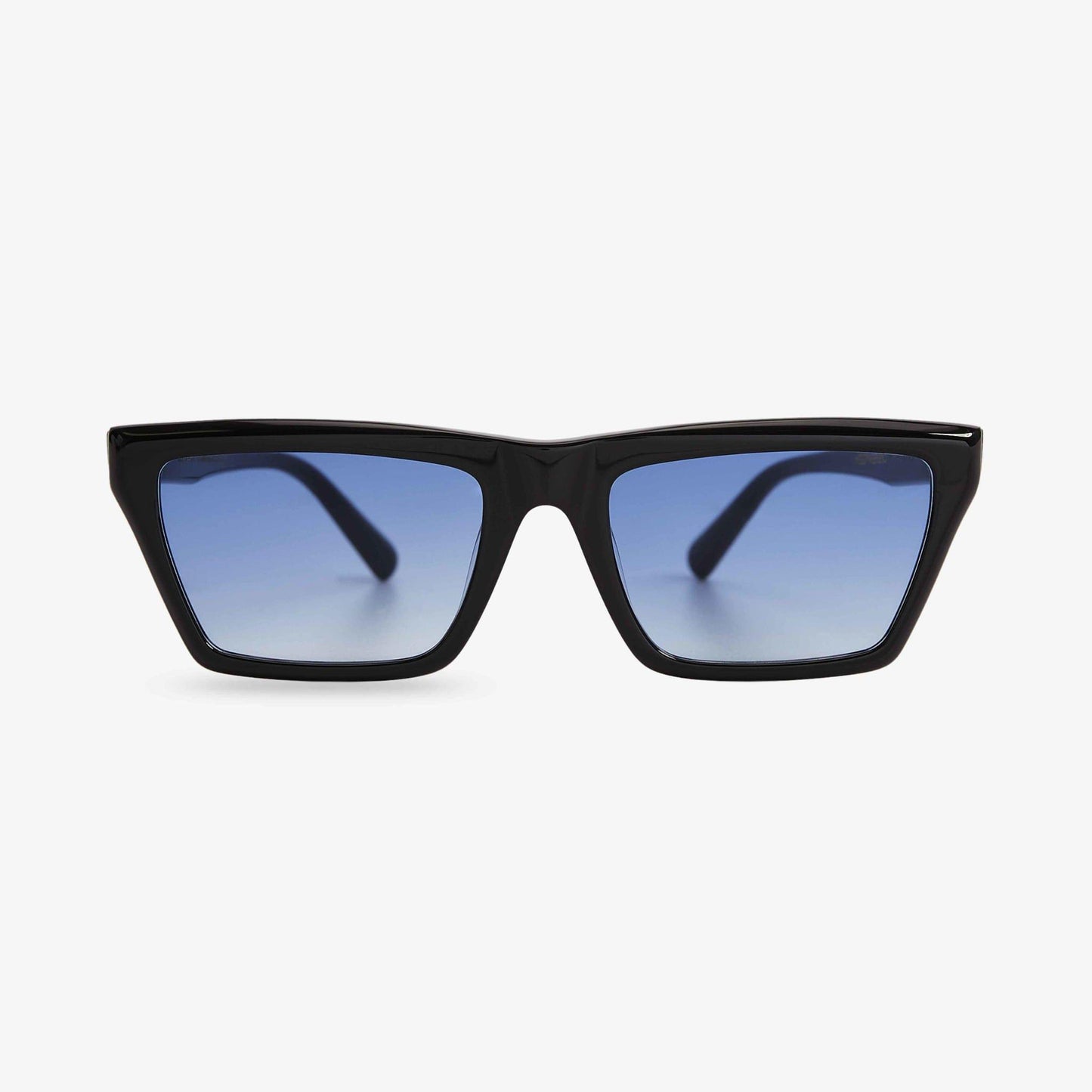 New Corey, Rectangular sunglasses for men and women blue lens UV400 protection