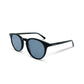 New-depp, Round sunglasses for men and women blue lens UV400 protection