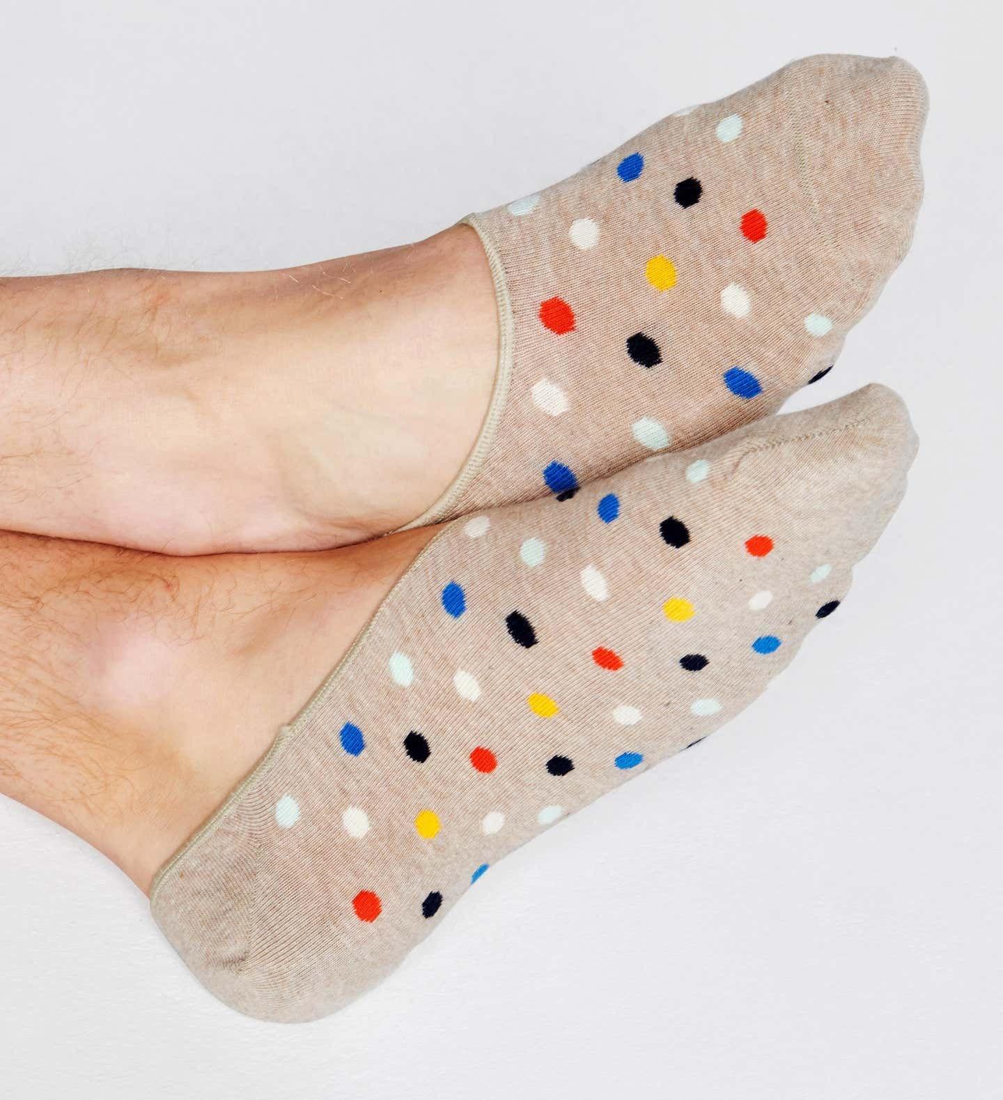 Dot Liner Sock For Men