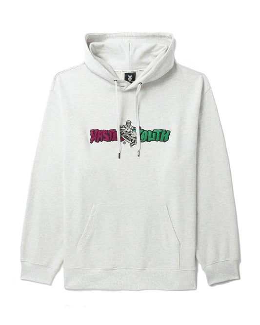 Men's - Wasted Youth Hoodie in White