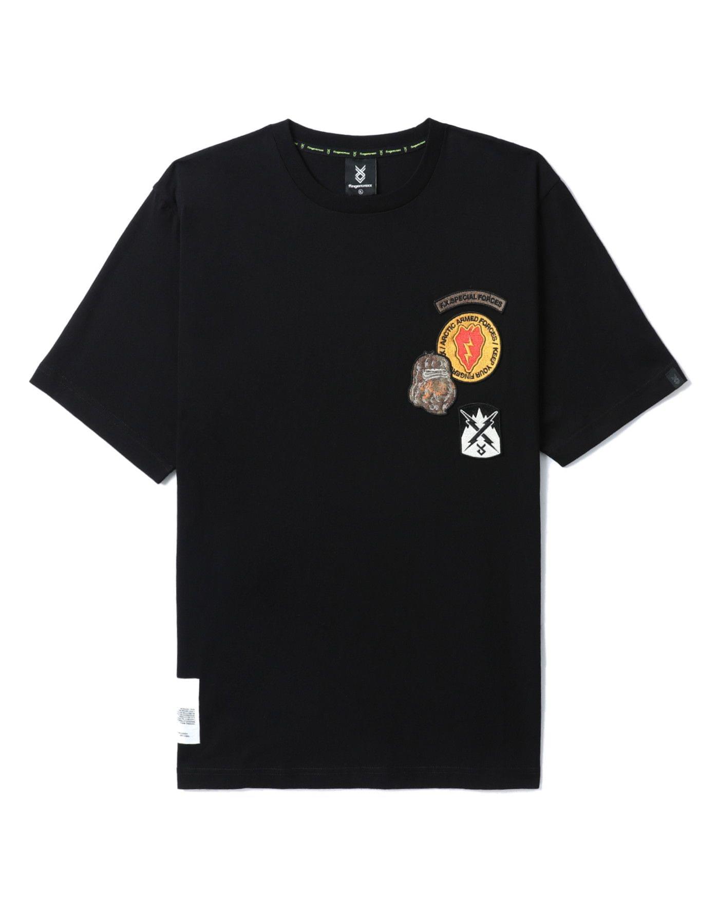 Men's - FGX Patch T-shirt in Black