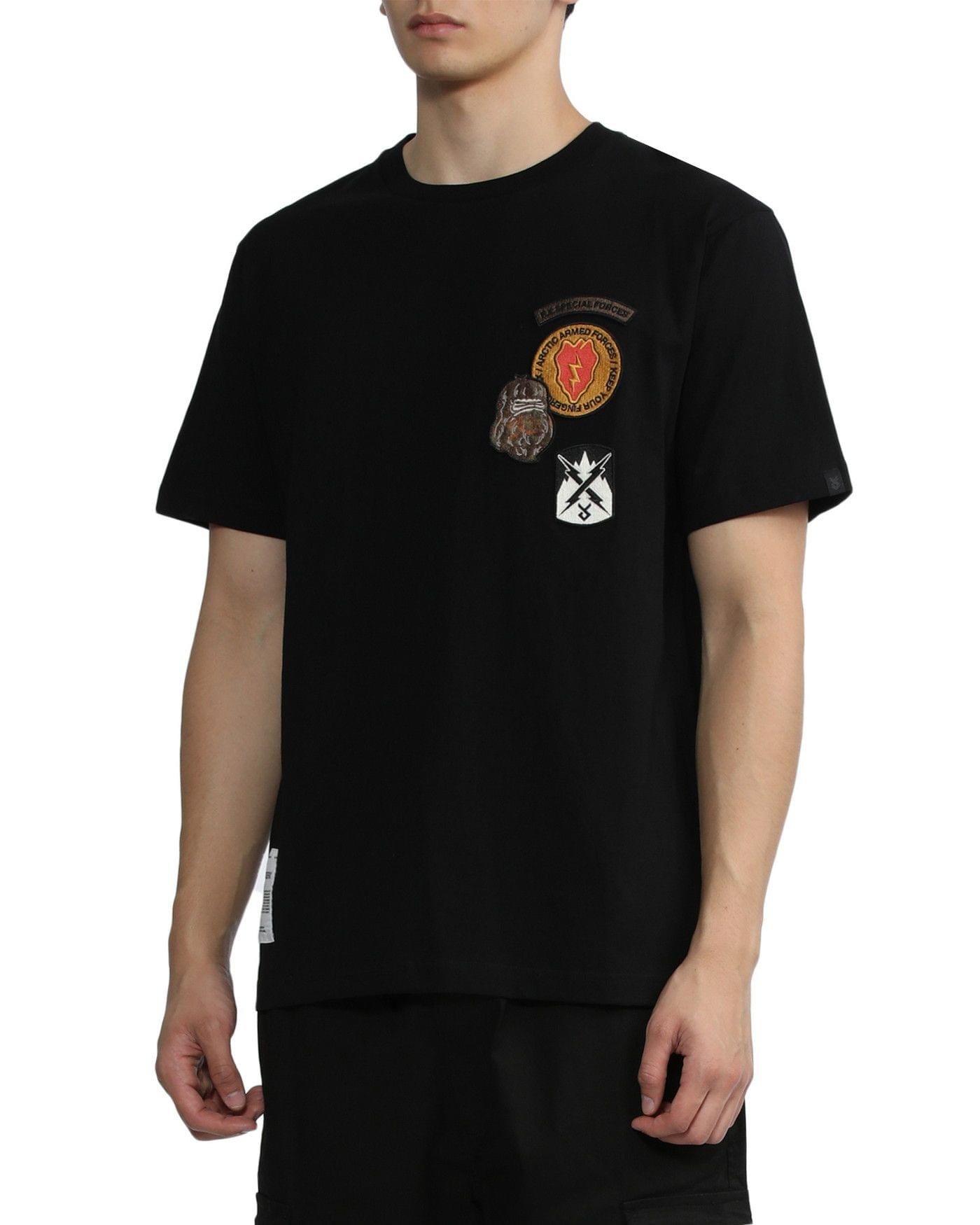 Men's - FGX Patch T-shirt in Black