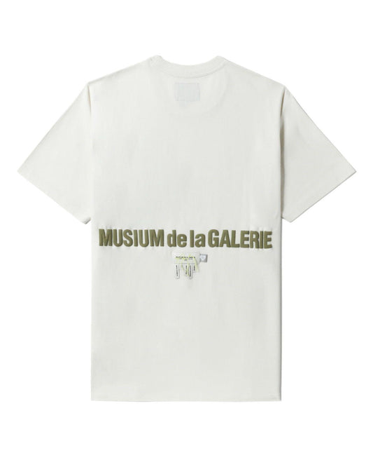 Men's Van Gogh Print T-shirt in White