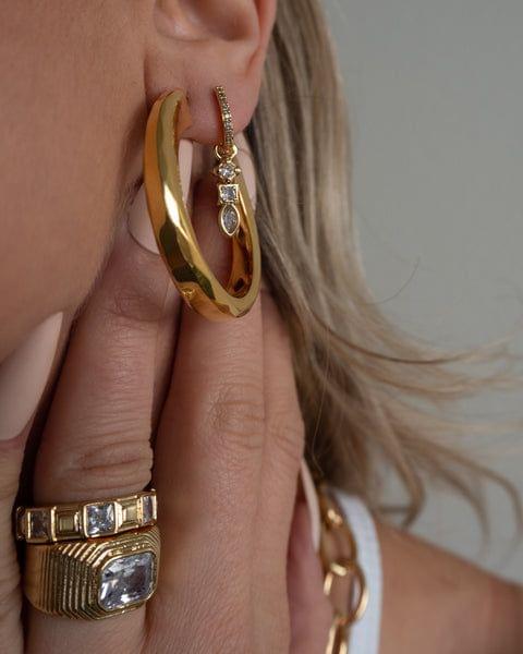Architectural Statement Hoops-Gold