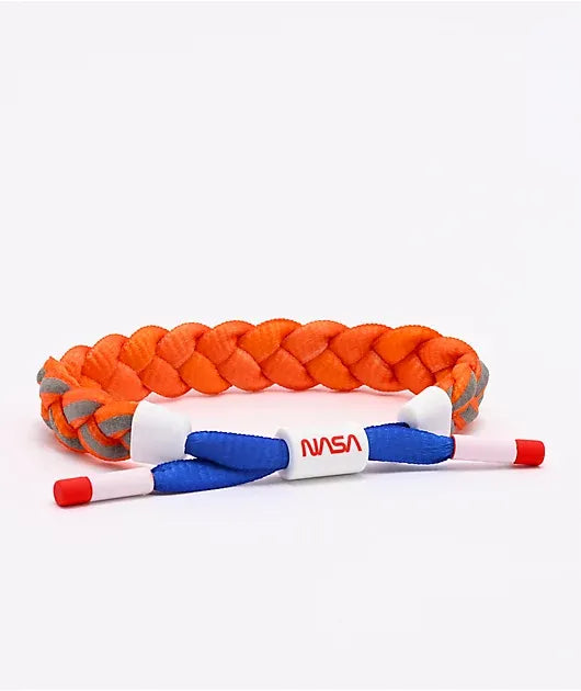 Comet Blue-Orange-White Men Bracelet Free Size