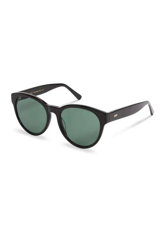 Rita, Round sunglasses for men and women green lens UV400 protection