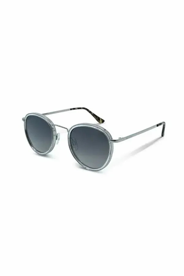 SHACKLETON, Round sunglasses for men and women Silver Sunglasses