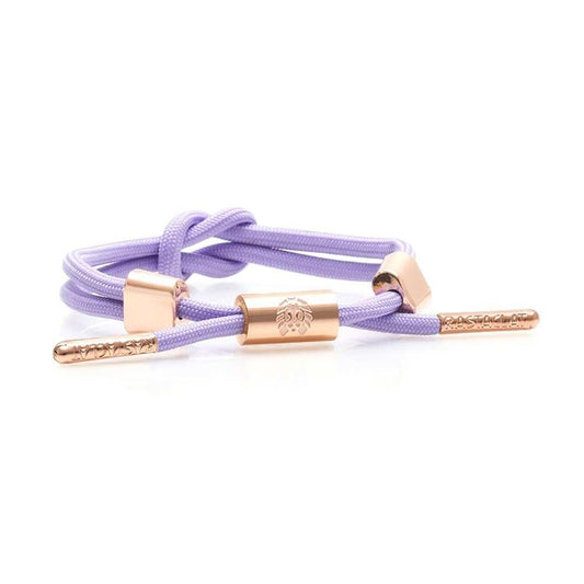 Violet 2 Lavender - Lt Peach Gold Women Bracelet Free Size